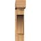 Ekena Millwork Westlake Block Smooth Bracket w/ Offset Brace, Western Red Cedar, 7 1/2"W x 32"D x 32"H BKT0806X32X32WTL05SWR - alternate 4